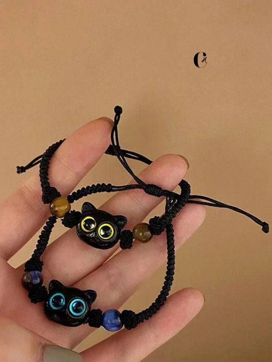 Cats Matching bracelets 🐈‍⬛❤️